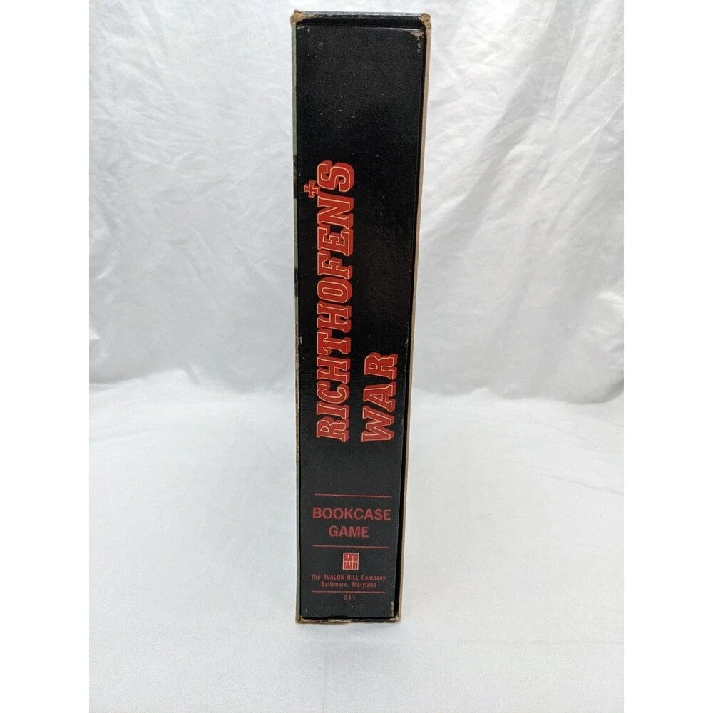 Vintage Avalon Hill Richthofens War The Air War 1916-1918 Bookcase Board Game